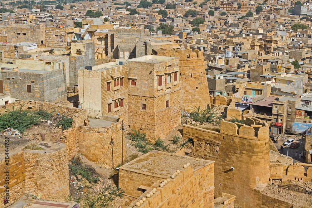 Blick auf Jaisalmer