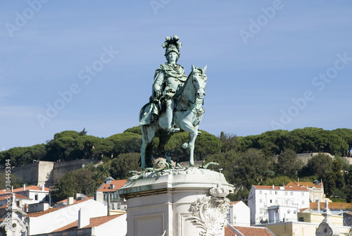 King Jose horse statue, Lisbon, Portugal