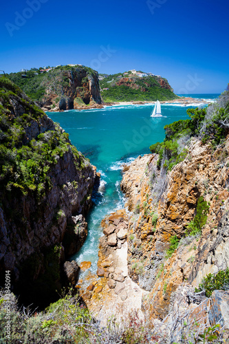 landscape of Knysna, Western Cape province, South Africa photo