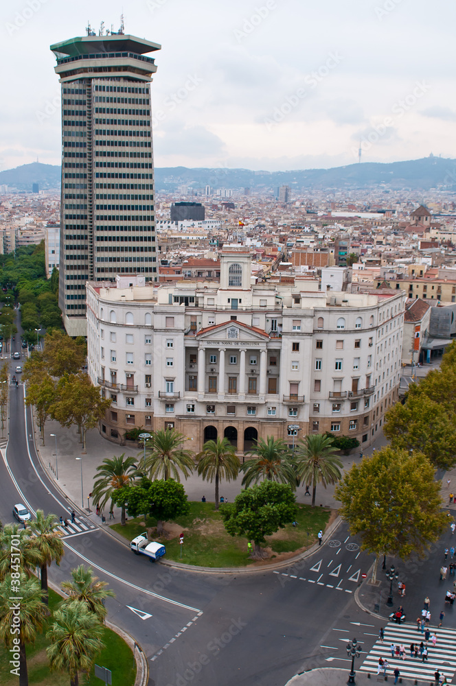 Barcelona city view 1