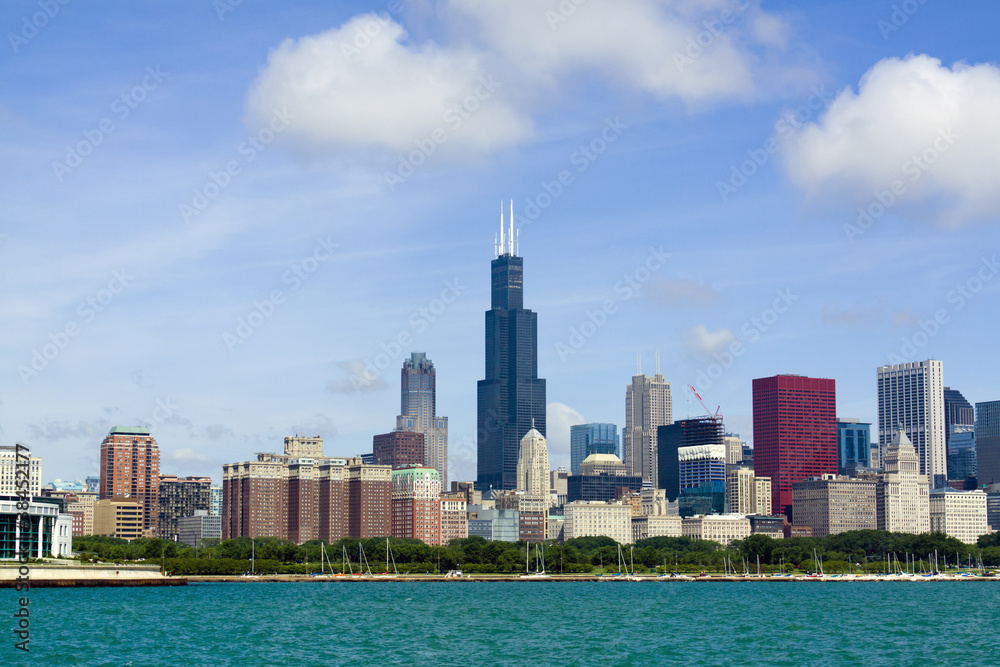 Obraz premium Chicago Downtown