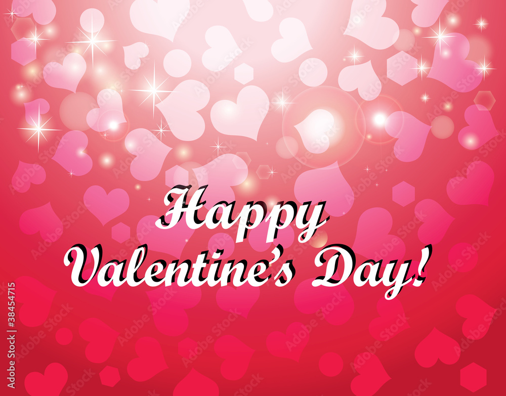 Valentine's Hearts Background Valentine's Hearts Background