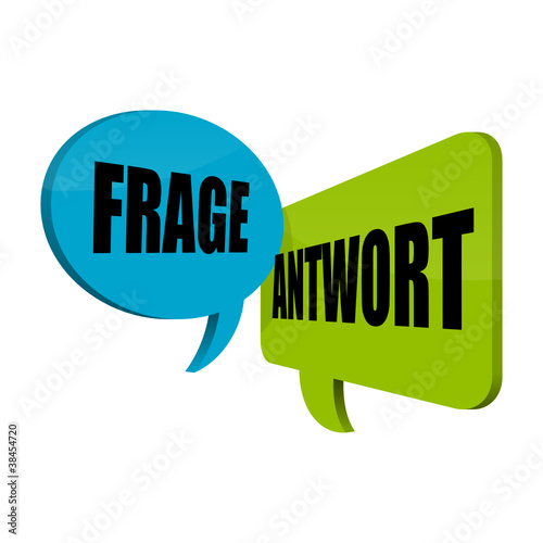 sprechblasen v3 frage antwort I