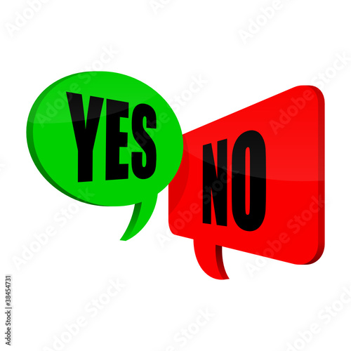 sprechblasen v3 yes no I