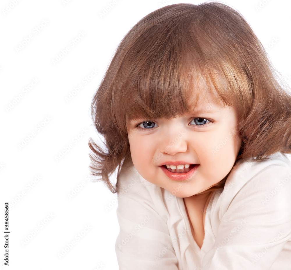 portrait of a beautiful little girl,isolated portrait of a beautiful little girl,isolated