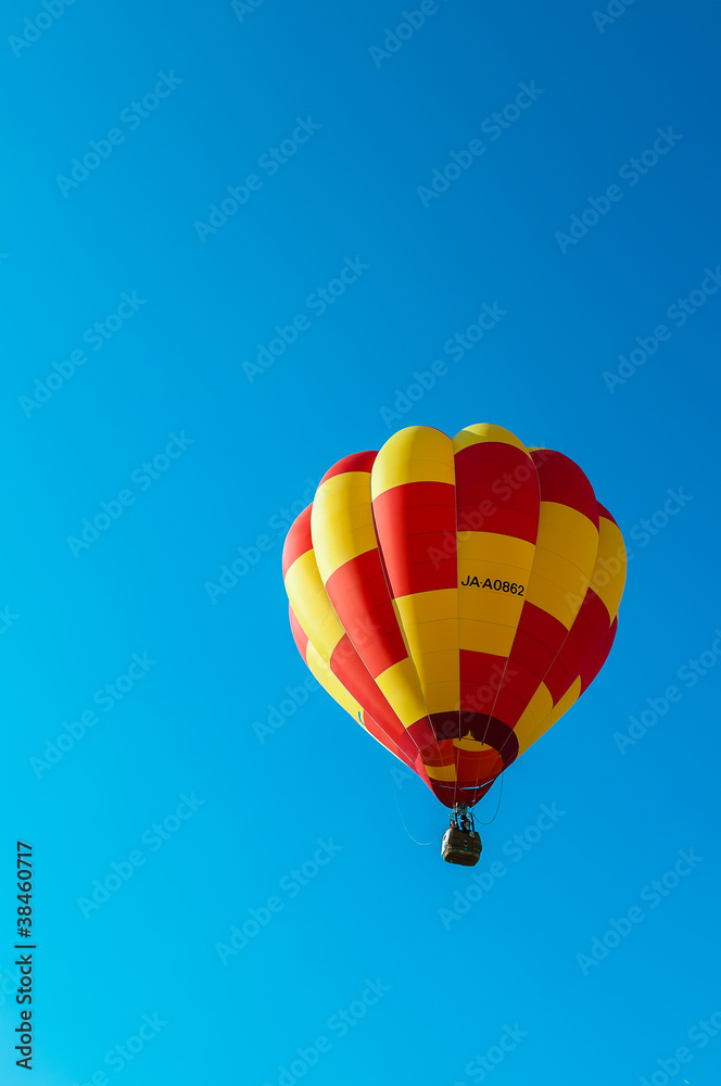 Obraz premium Colorful fancy Balloon floating in the sky