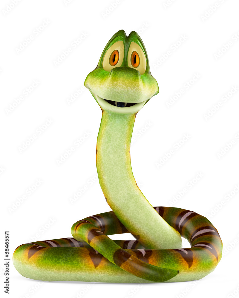 snake cartoon stand up Stock Illustration Adobe Stock
