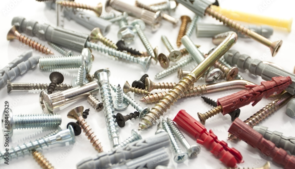 Dial-up of various threaded bolts Dial-up of various threaded bolts