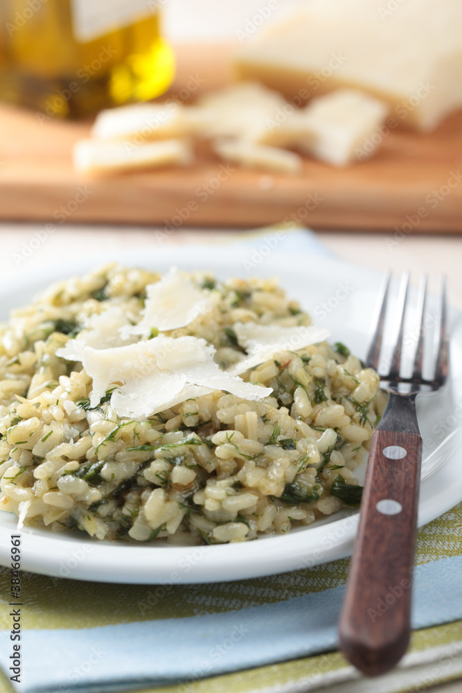 Risotto with Parmesan Risotto with Parmesan