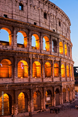 Photography The Majestic Coliseum, Rome, Italy.