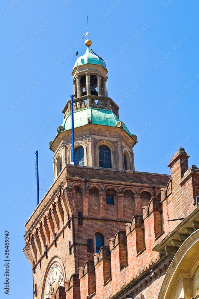 Fototapeta premium Accursio Tower. Bologna. Emilia-Romagna. Italy.