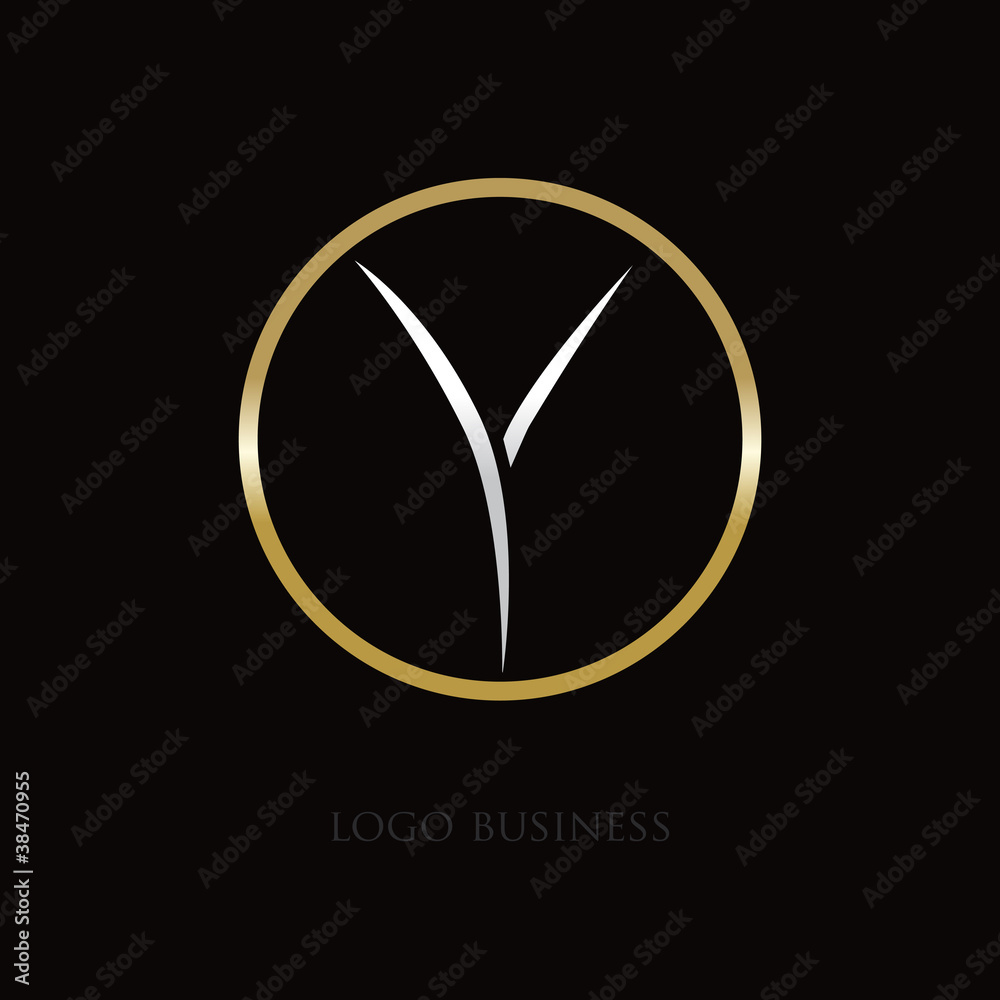 logo y - obrazy, fototapety, plakaty 