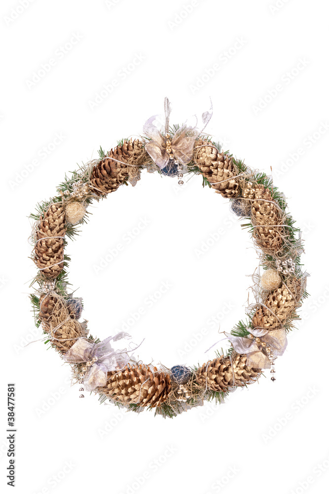 Obraz premium christmas garland