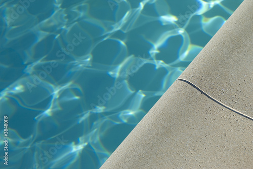 Foto Piscine, eau, baignade, été, vacances, margelle, liner