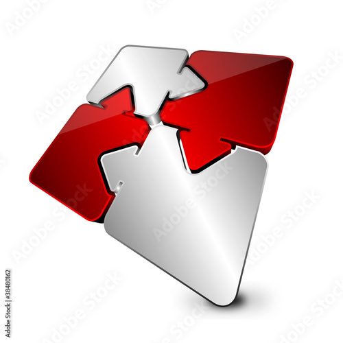 puzzle, rosso