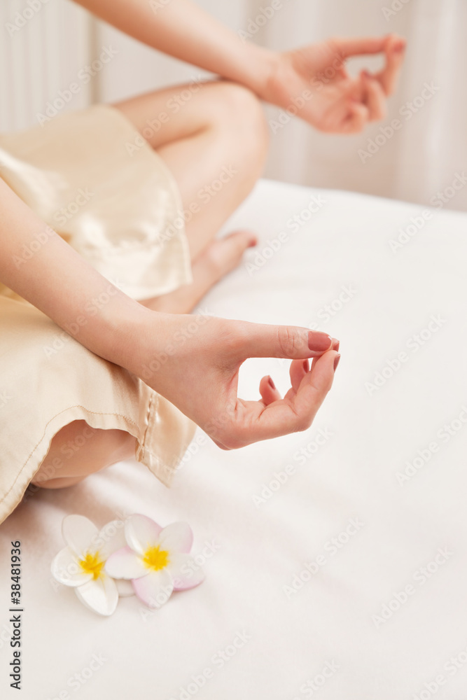 Fototapeta premium Asien woman relaxing