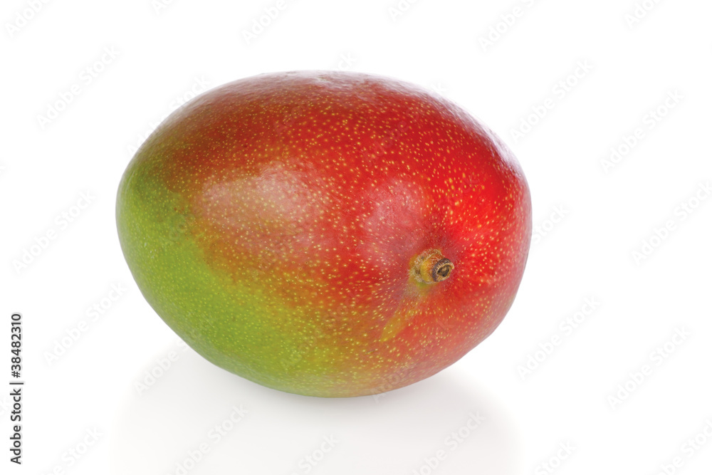 Ripe fresh mango on a white background Ripe fresh mango on a white background