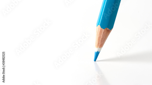 blue pencil