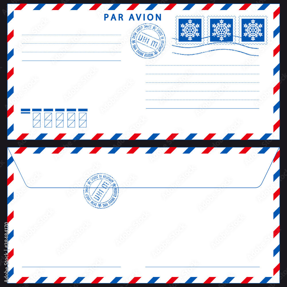 Airmail envelope Airmail envelope
