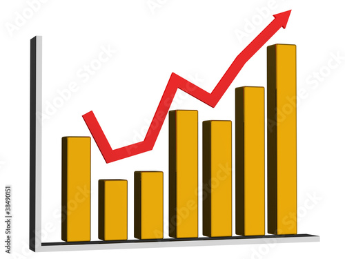 The red arrow shows the income