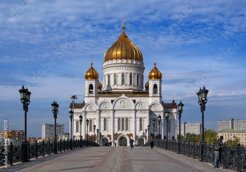 Christ the Savior Cathedral, Moscow. Russia © AndyEmel