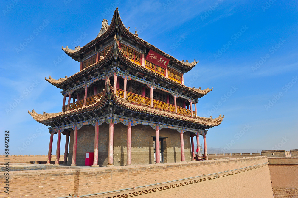 Fototapeta premium Jiayuguan Pass of China