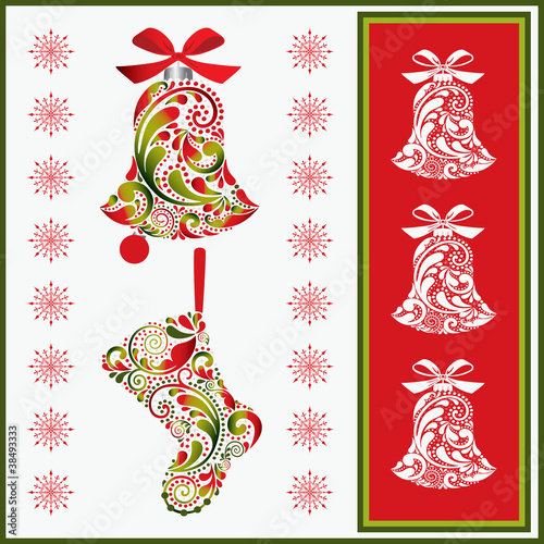 Christmas set. Vector illustration eps.10.