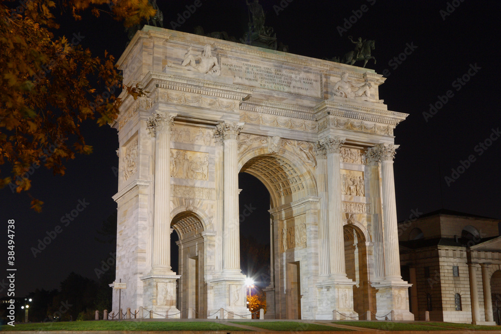 Fototapeta premium Arco della Pace, Milano