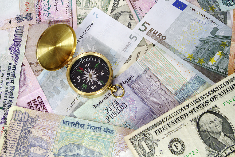 Compass on Various Currencies Compass on Various Currencies