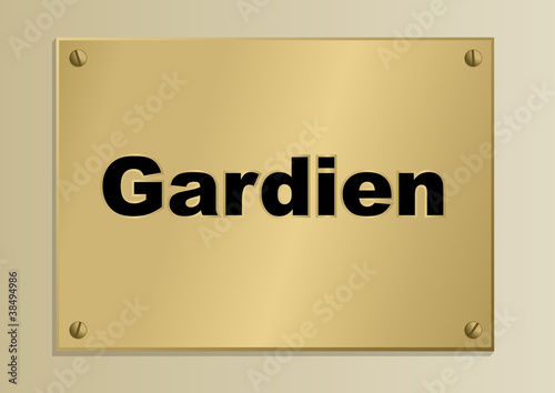 Plaque_Metier_Gardien