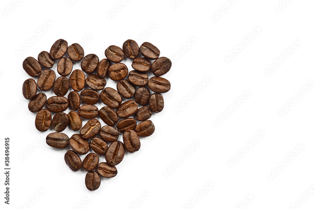 Coffee bean in love Coffee bean in love