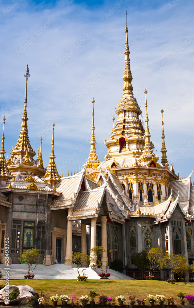 Naklejka premium Temple in Thailand