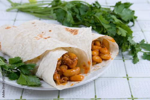 Buritto - traditional Mexican food