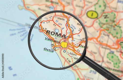 Photography Destination - Rome (with magnifying glass)