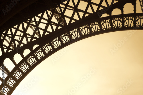 Détail de la Tour Eiffel - Paris - France #38500501