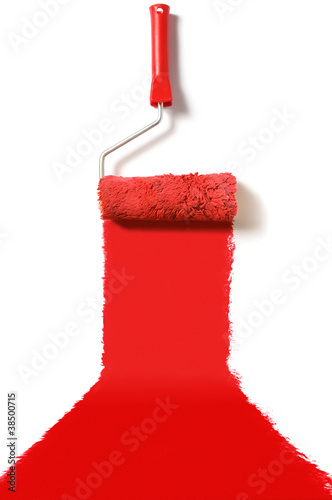 red carpet paint roller photo