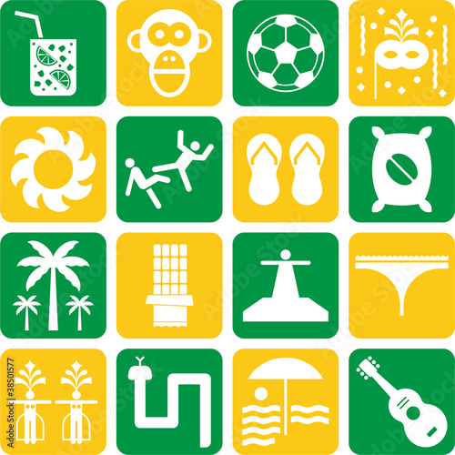Brazil pictograms