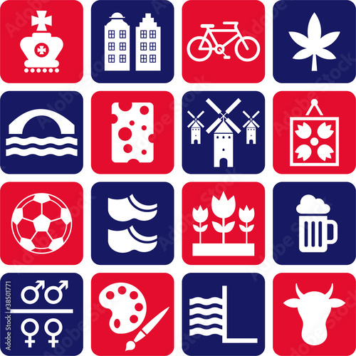 Netherlands pictograms