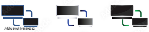 network icons set