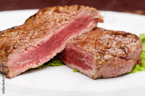 Grilled steak