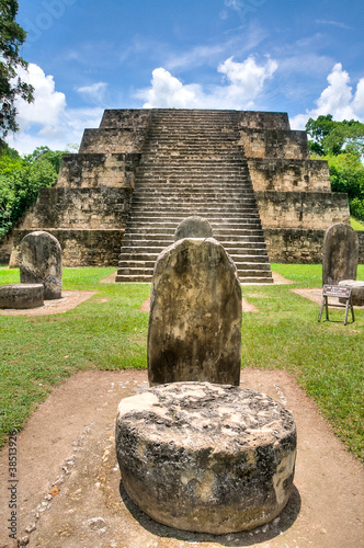 The Mayan Ruins of Tikal in Belize
