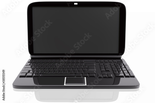 Ordenador portatil negro
