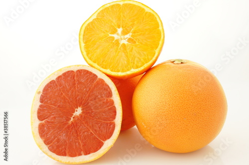 pomarańcza i grejpfrut