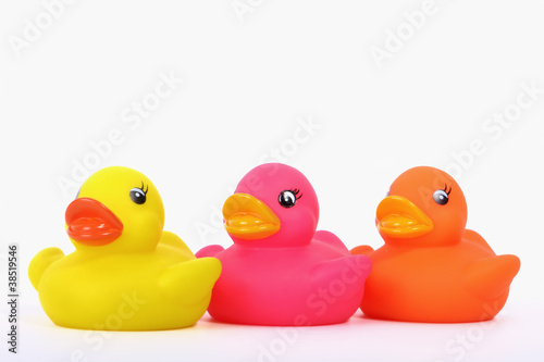 Colourful rubber ducks © tobago77