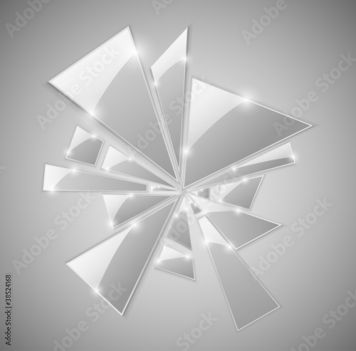 Broken glass