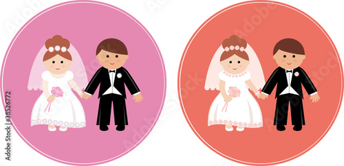 Wedding couple