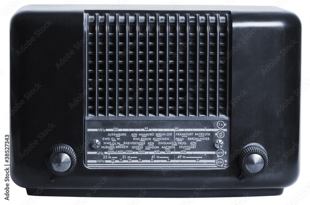 Fototapeta premium altes Radio