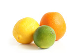The composition of lemon, lime and orange