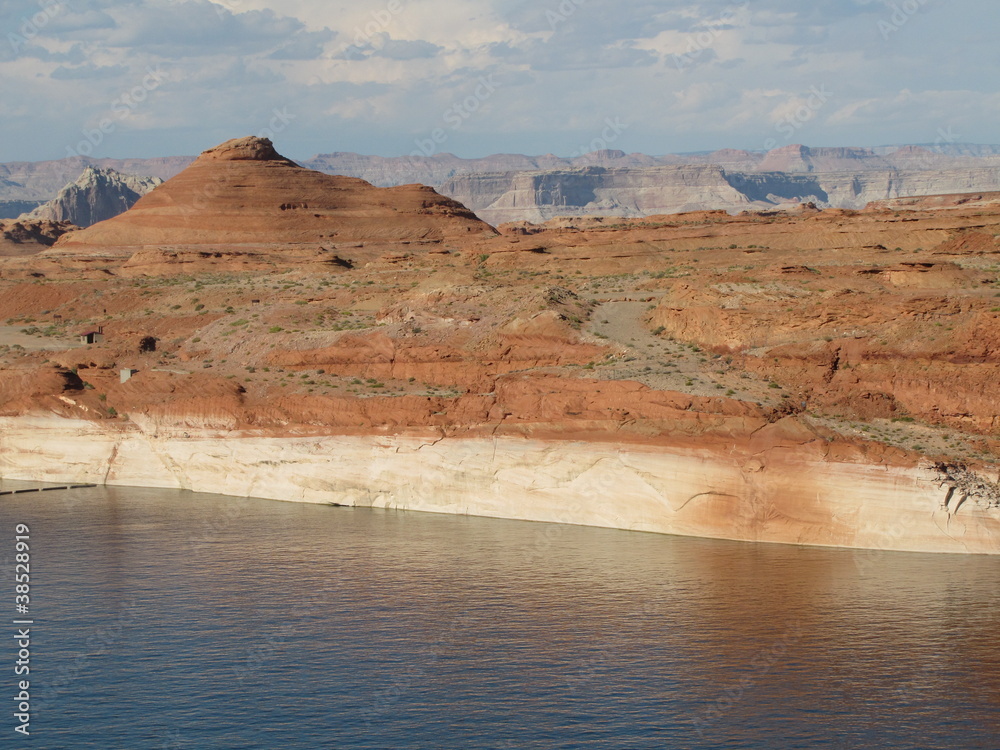 Lac Powell ( Arizona,Utah, Etats-Unis)