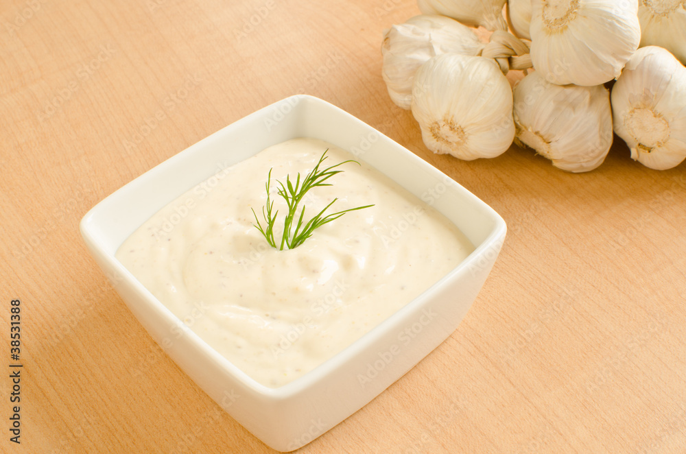 Garlic sauce (aioli) Garlic sauce (aioli)